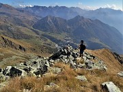 Anello dei MONTI ARETE (2227 m) e VALEGINO (2415 m) da Cambrembo di Valleve il 17 ottobre 2022- FOTOGALLERY